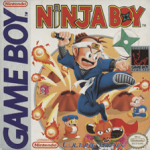 Ninja Boy Game Boy box art – classic retro game for GameBoy