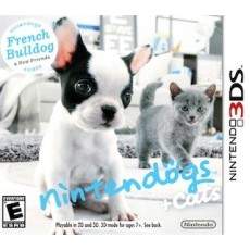 Nintendogs + Cats French Bulldog & New Friends art work – action game for Nintendo 3DS