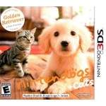 Nintendogs + Cats Golden Retriever & New Friends art work – action game for Nintendo 3DS