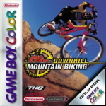 No Fear Downhill Mountain Bike Racing Game Boy Color box art – old GBC game trade in