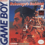 Nobunaga's Ambition Game Boy box art – classic retro game for GameBoy