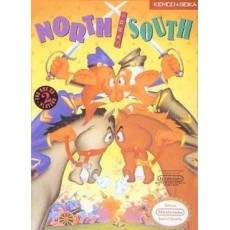 North and South NES box art – classic 8-bit game for Nintendo NES