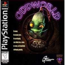 Oddworld Abe's Oddysee art work – video game for PS1