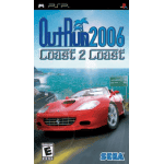OutRun 2006 Coast 2 Coast art work – video game for PlayStation Portable