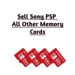 Sony PSP Memory Stick Pro Duo cards – 32MB, 1GB, 2GB, and 4GB PSP memory card lineup