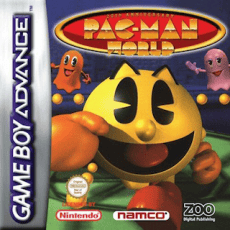 Pac-Man World art work – action game for Nintendo Game Boy Advance