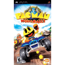 Pac-Man World Rally art work – video game for PlayStation Portable