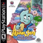 Pajama Sam You Are What You Eat From Your Head to Your Feet art work – video game for PS1