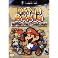 Paper Mario Thousand Year Door GameCube box art – platformer for Nintendo GameCube
