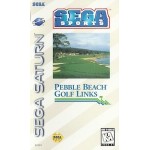 Pebble Beach Golf Links Sega Saturn box art – retro game for Sega Saturn