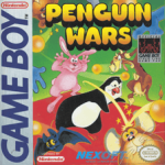 Penguin Wars Game Boy box art – classic retro game for GameBoy