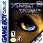 Perfect Dark Game Boy Color box art – old GBC game trade in