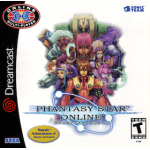Phantasy Star Online art work for the sega DreamCast