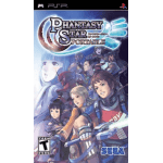 Phantasy Star Portable art work – video game for PlayStation Portable