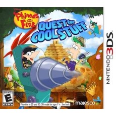 Phineas & Ferb Quest for Cool Stuff art work – action game for Nintendo 3DS