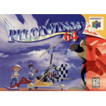 Pilotwings 64 N64 box art – retro game for Nintendo 64