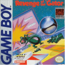 Revenge of the Gator Game Boy box art – classic retro game for GameBoy
