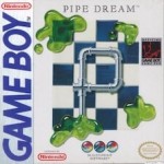 Pipe Dream Game Boy box art – classic retro game for GameBoy