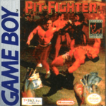 Pit-Fighter Game Boy box art – classic retro game for GameBoy