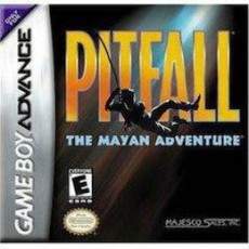 Pitfall Mayan Adventure art work – action game for Nintendo Game Boy Advance