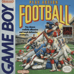 Play Action Football Game Boy box art – classic retro game for GameBoy
