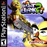 Point Blank 2 art work – video game for PS1