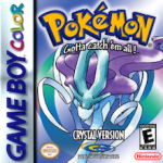 Pokemon Crystal Game Boy Color box art – old GBC game trade in