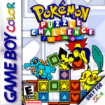 Pokemon Puzzle Challenge Game Boy Color box art – old GBC game trade in
