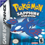 Pokemon Sapphire Version art work – RPG for Nintendo Game Boy Advance
