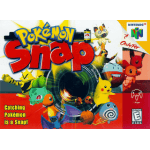 Pokemon Snap N64 box art – strategy game for Nintendo 64