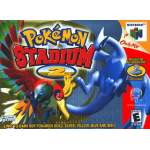 Pokemon Stadium 2 N64 box art – strategy game for Nintendo 64