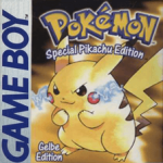 Pokemon Yellow Game Boy box art – classic retro game for GameBoy