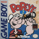 Popeye 2 Game Boy box art – classic retro game for GameBoy