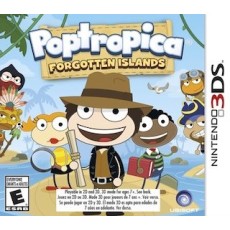 Poptropica Forgotten Islands art work – action game for Nintendo 3DS