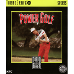 Power Golf TurboGrafx-16 game - retro game for console