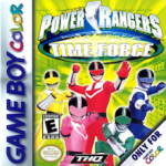 Power Rangers Time Force Game Boy Color box art – old GBC game trade in