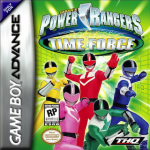Power Rangers Time Force art work – action game for Nintendo Game Boy Advance