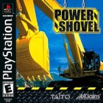 Power Shovel art work – video game for PS1