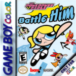 Powerpuff Girls Battle Him Game Boy Color box art – old GBC game trade in