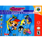 Powerpuff Girls The Chemical X Traction N64 box art – retro game for Nintendo 64