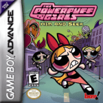 Powerpuff Girls Him and Seek art work – action game for Nintendo Game Boy Advance