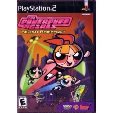 Powerpuff Girls Relish Rampage art work – video game for PlayStation 2