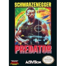 Predator NES box art – classic 8-bit game for Nintendo NES