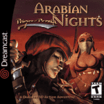 Prince of Persia Arabian Nights art work for the sega DreamCast