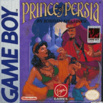 Prince of Persia Game Boy box art – classic retro game for GameBoy