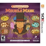 Professor Layton and The Miracle Mask art work – puzzle adventure game for Nintendo 3DS