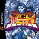 Project Justice art work for the sega DreamCast