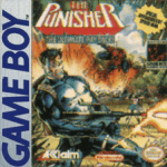 The Punisher Game Boy box art – classic retro game for GameBoy