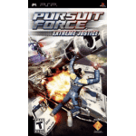 Pursuit Force Extreme Justice art work – video game for PlayStation Portable