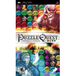 Puzzle Quest Challenge of the Warlords art work – video game for PlayStation Portable